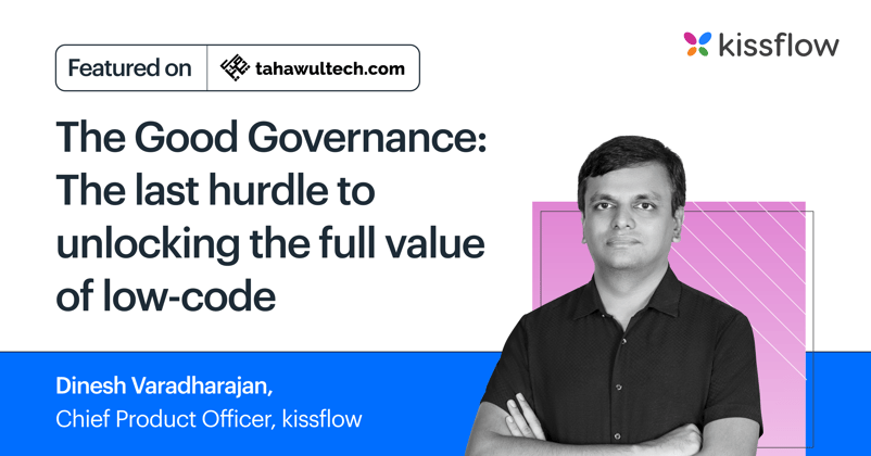 Good Governance: The last hurdle to unlocking the full value of low-code