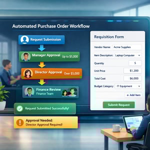 How to Automate Purchase Orders using no-code platform
