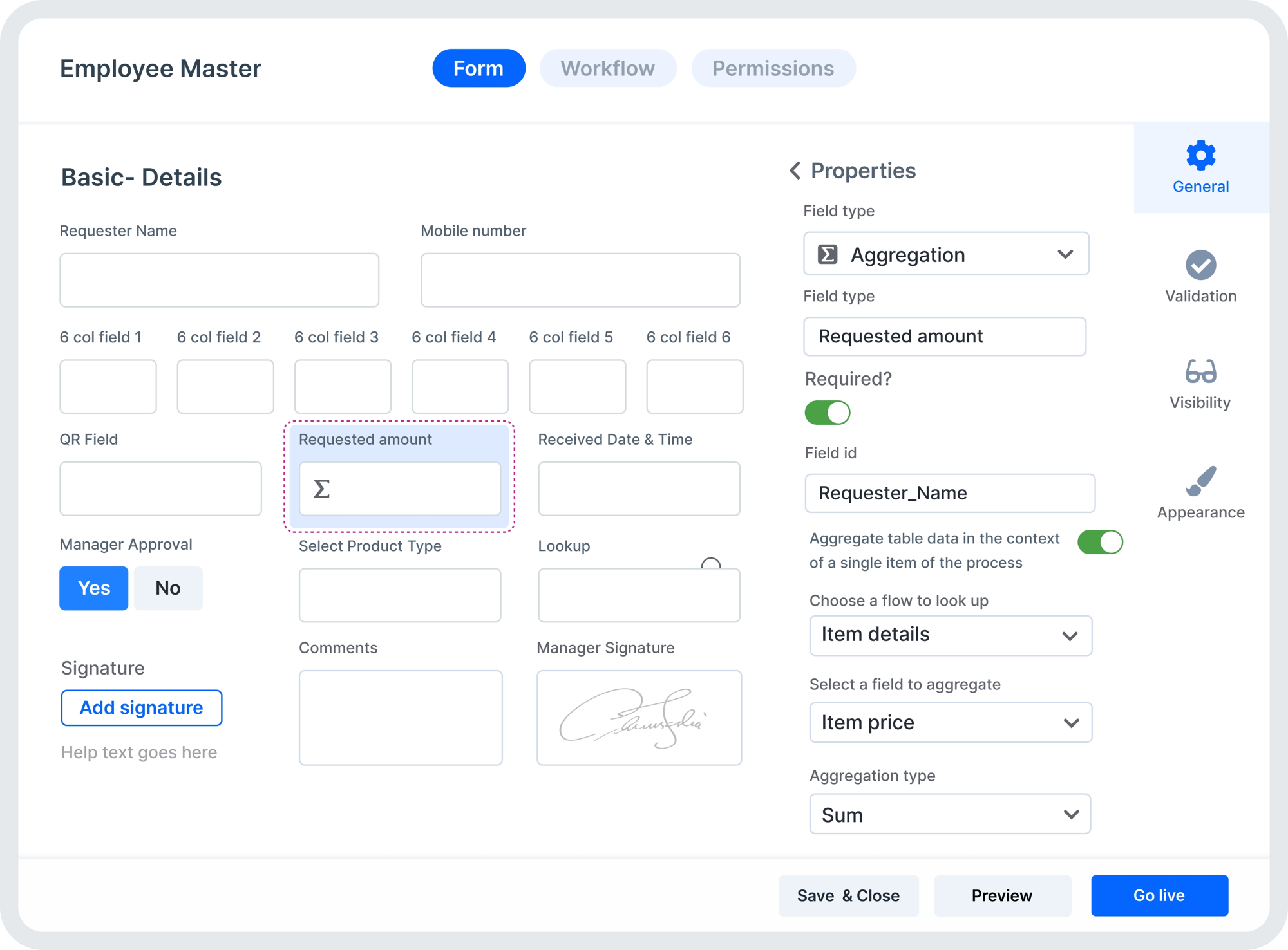 Kissflow Form Builder Design Test And Run Automated Forms Without Code 3830