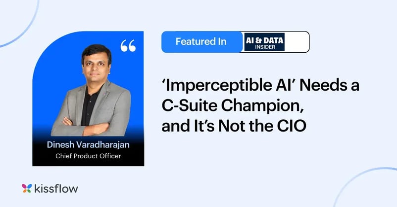 Imperceptible AI and Enterprise Leadership: Why the CIO Isn’t Enough
