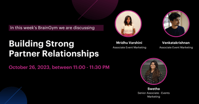 Building Strong Partner Relationships