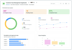 Customer Case Management Application App