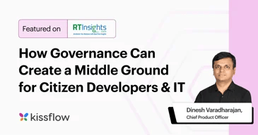 Development Democratization: How Governance Can Create a Middle Ground for Citizen Developers & IT