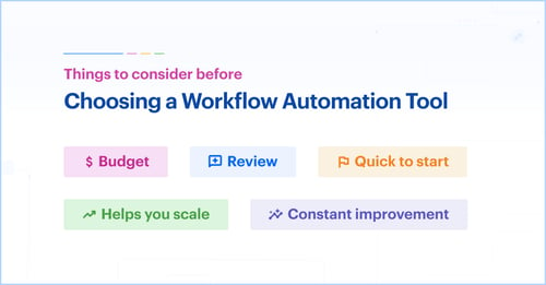 How to Choose a Best Workflow Automation Tool