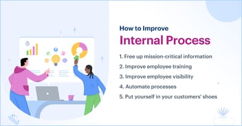 Tips to improve internal processes