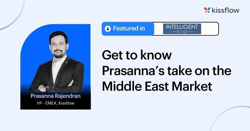Discover Prasanna’s perspective on the Middle East market