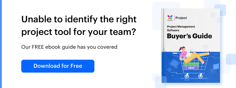 Kissflow Project-Ebook Buyers guide of project management software