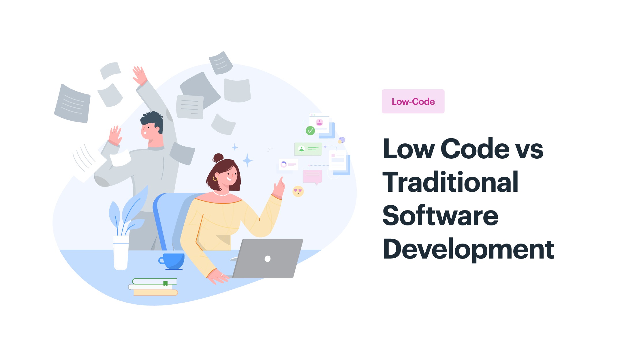 Low Code vs Traditional Software Development_og