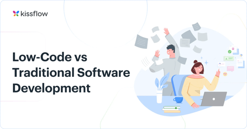 Low-Code vs Traditional Software Development (1)