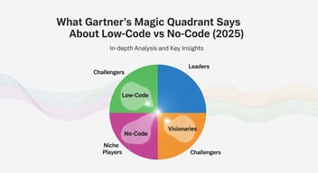 Low-Code vs No-Code: What Gartner’s 2025 Magic Quadrant Says about it