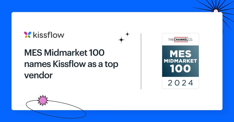 Kissflow Named to Prestigious MES Midmarket 100