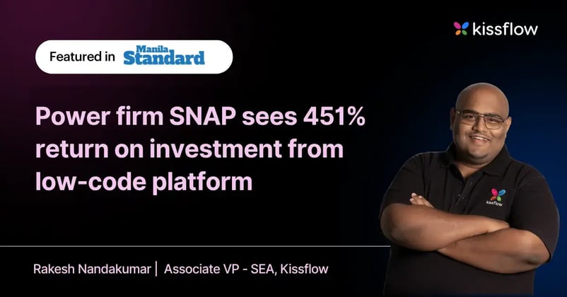 SNAP Power Drives 451% ROI with Low-Code Automation, Streamlining Operations and Fueling Digital Transformation