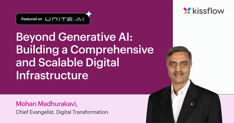 Beyond Generative AI: Building a Comprehensive and Scalable Digital Infrastructure