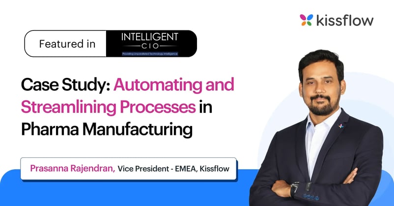 Automating and streamlining processes in pharma manufacturing