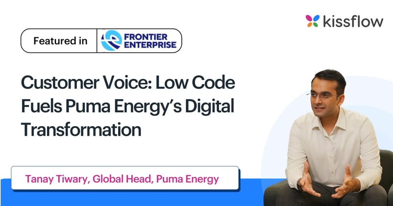 Low code fuels Puma Energy’s digital transformation