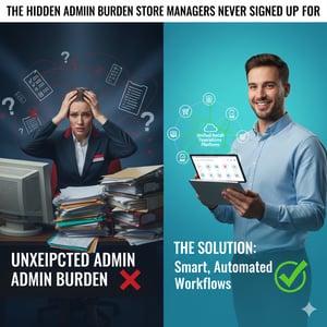 The admin crisis in retail: How non-selling tasks are crushing store manager productivity