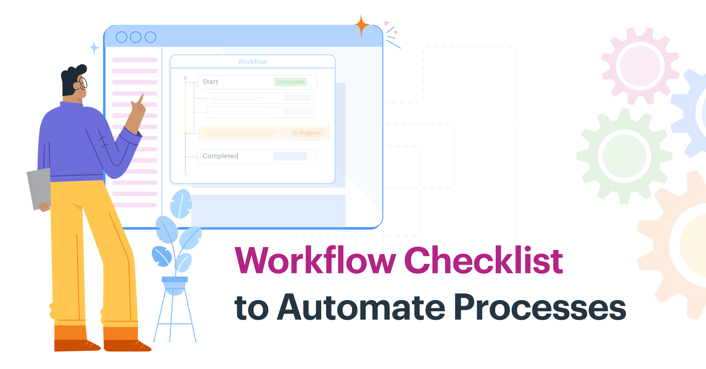 Workflow Checklist to Automate Processes