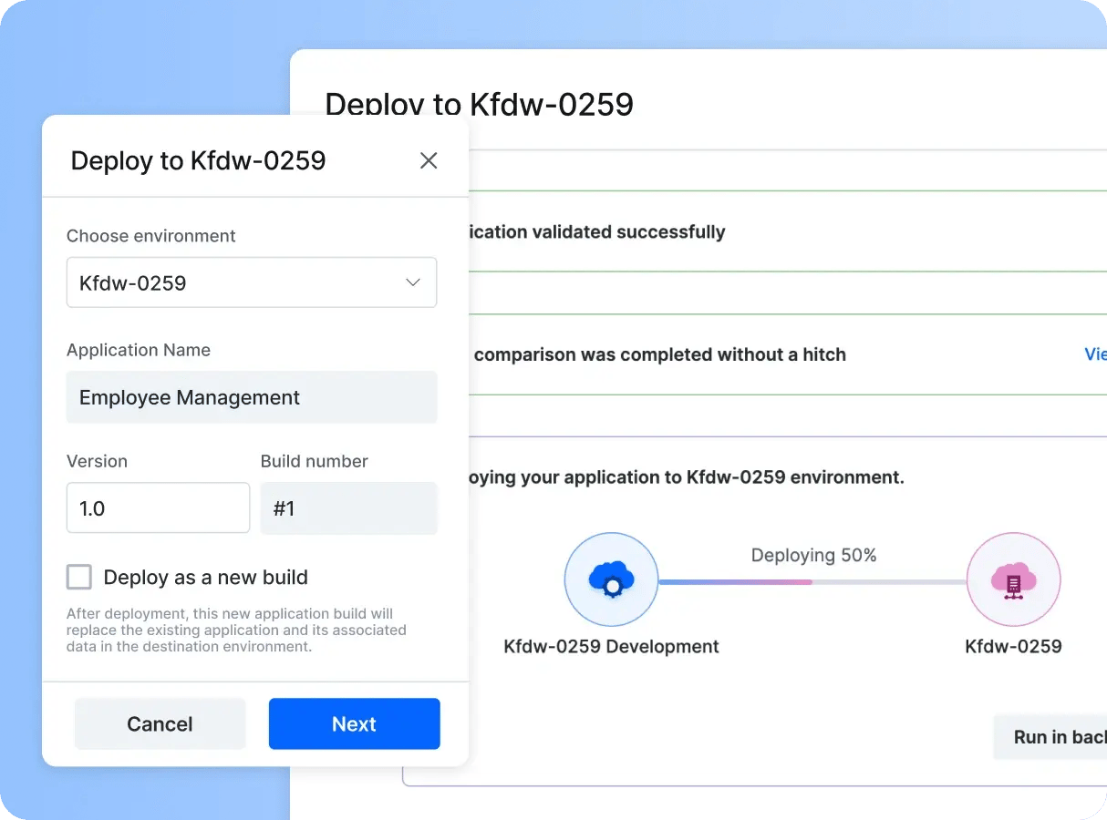 assign and launch