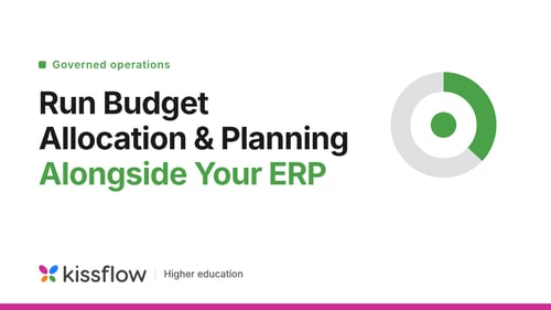 budget allocation planning erp featured kissflow