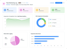 Flare Monitoring Log App App