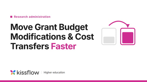grant budget modifications cost transfers featured kissflow