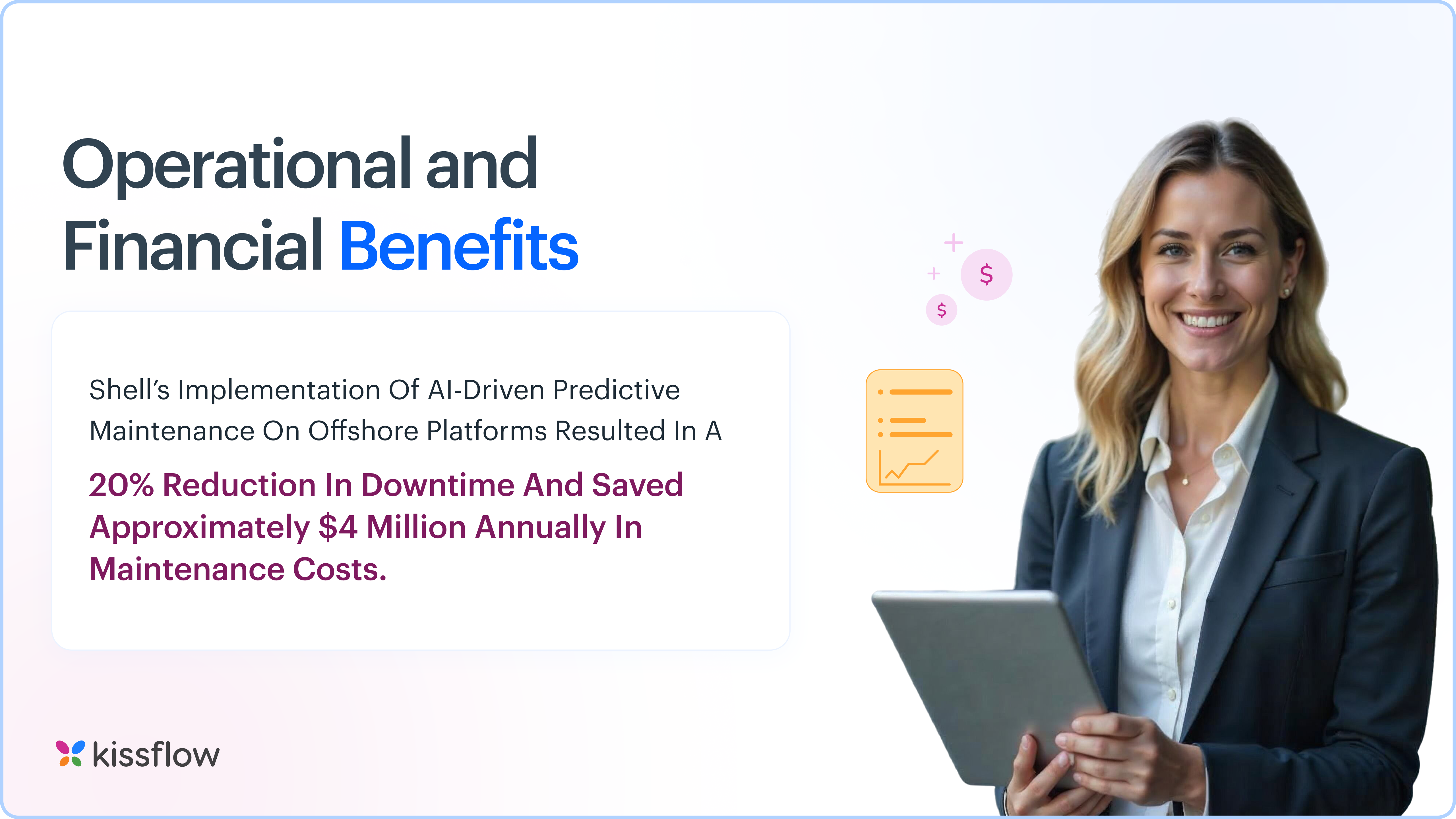 operational and financial benefits in ong industries