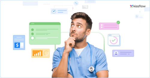 a person listing the top healthcare technology trends