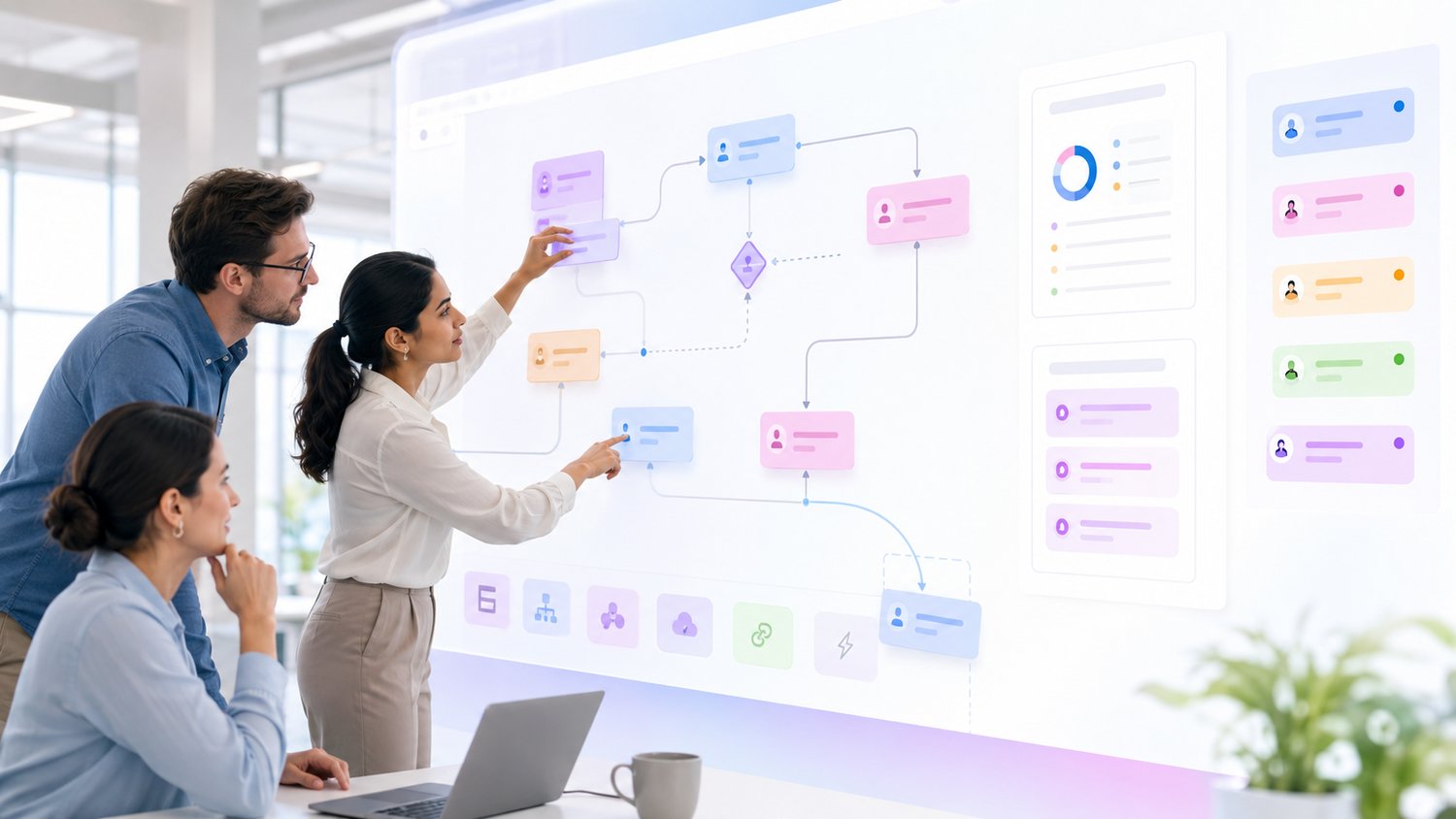Visual Programming in low-code: How It Works, Types & Examples