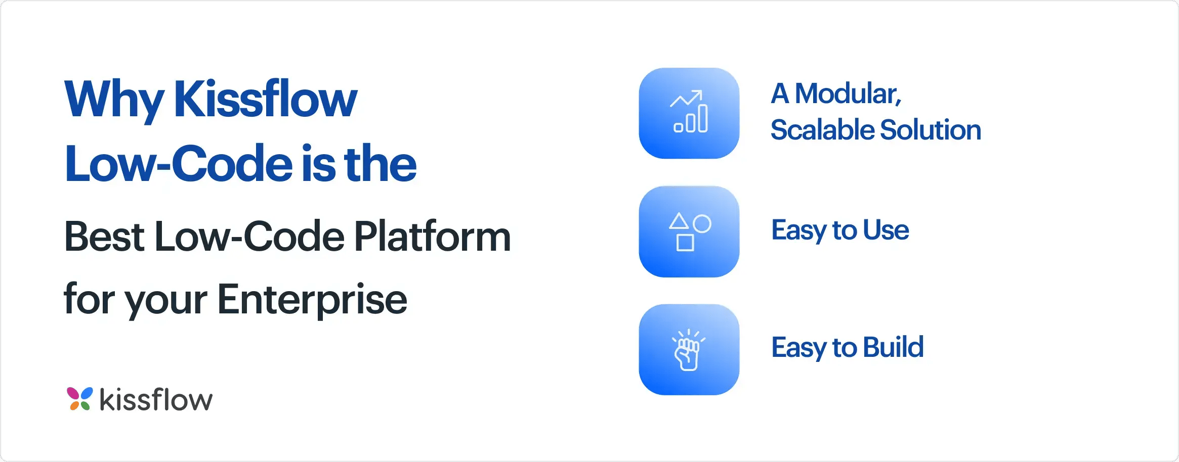 why kissflow low code is the best low-code platform for enterprise