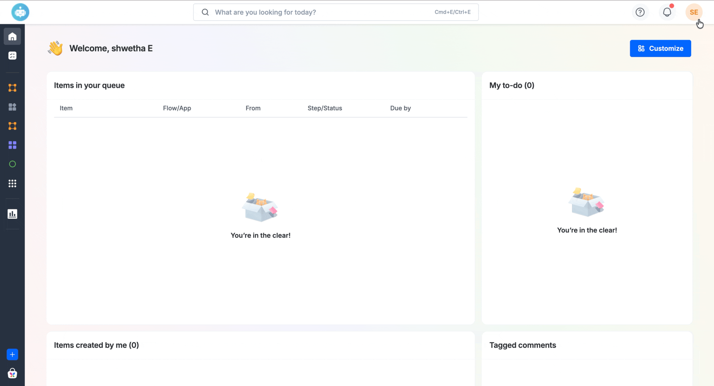 Command AI with control center