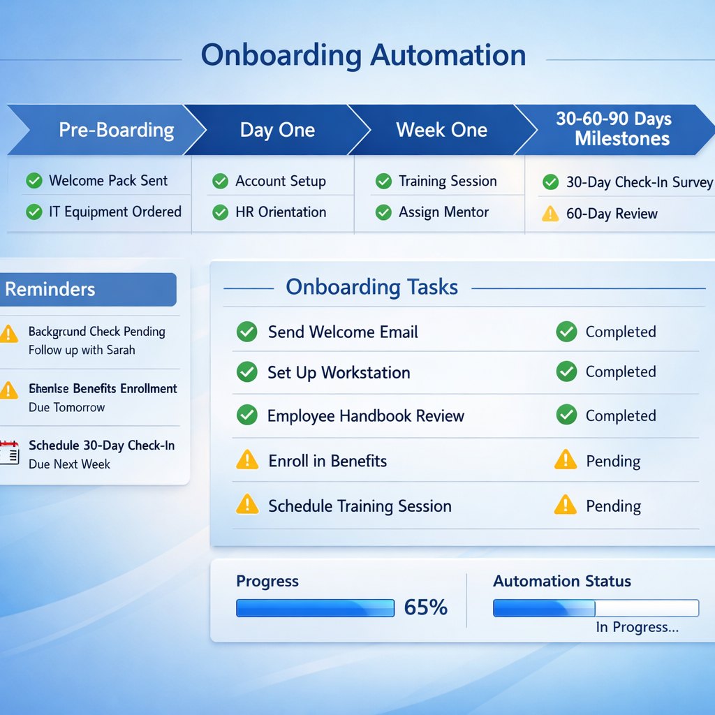 No-Code Employee Onboarding Automation: Build a Seamless Day-One Experience