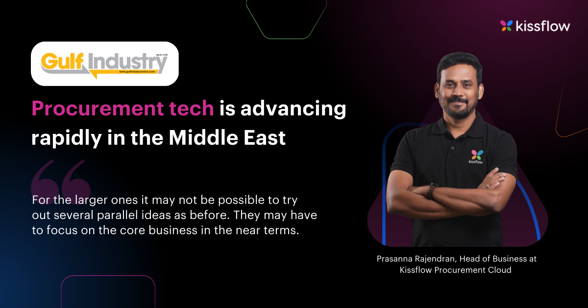 Procurement tech is advancing rapidly in Middle East
