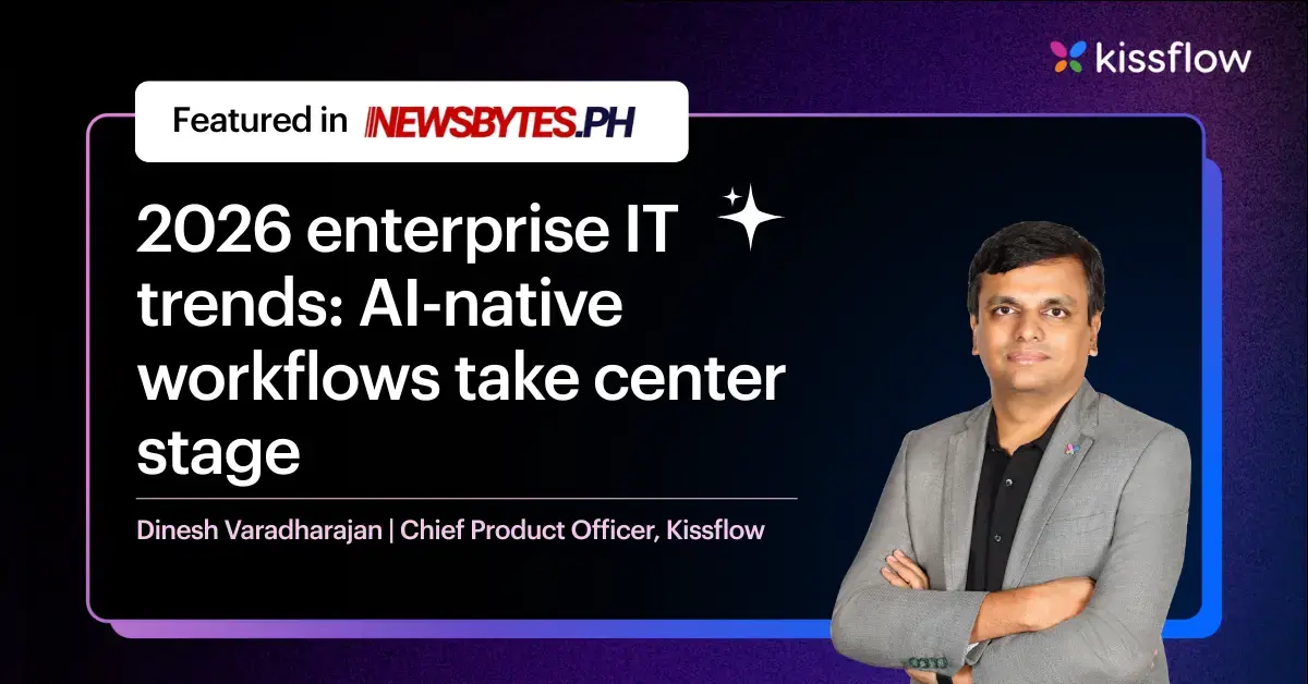 BLOG | 2026 enterprise IT trends: AI-native workflows take center stage