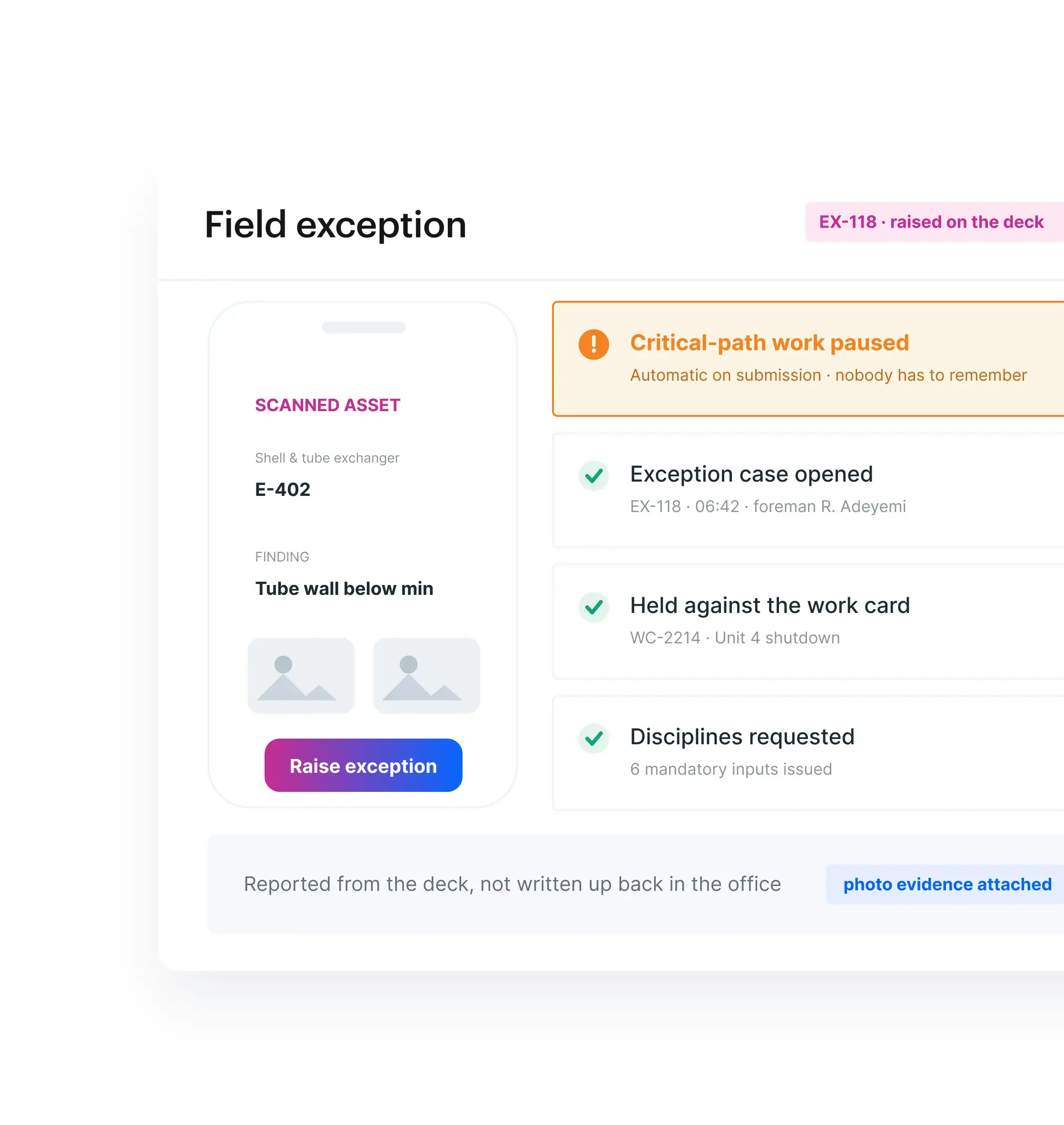 Field Exception (1)