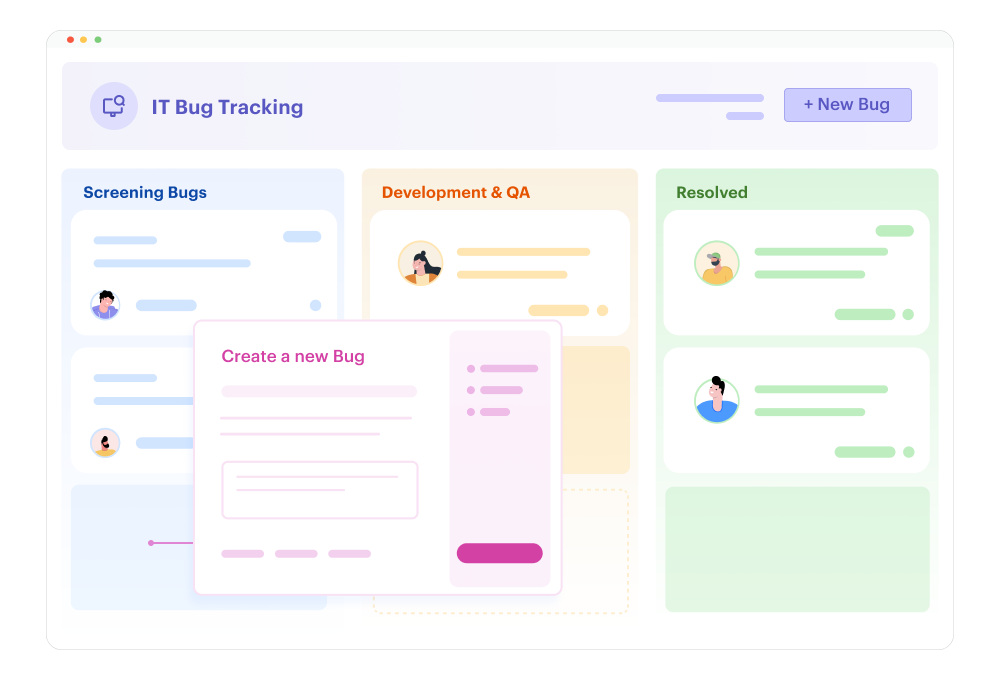 it bug tracking template