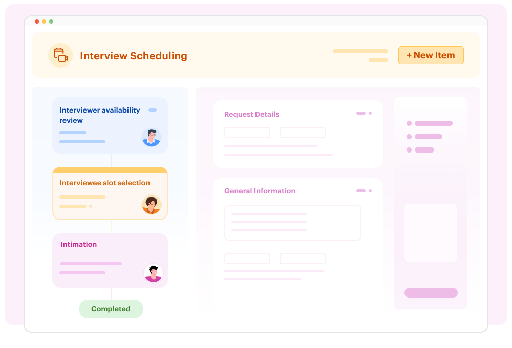 Interview Scheduling Template