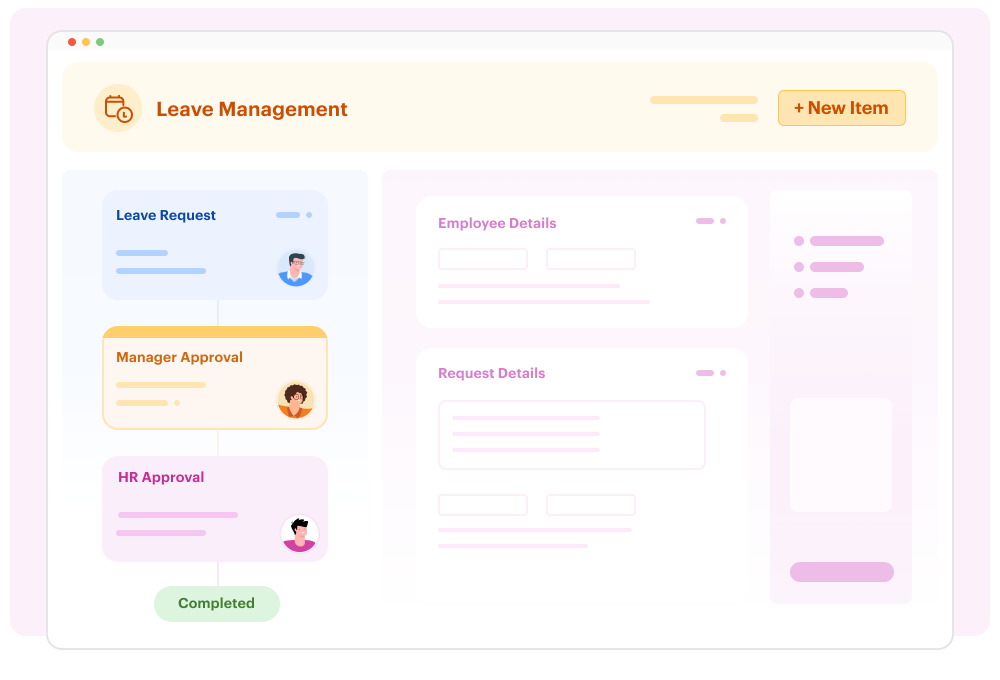 Leave Management Template