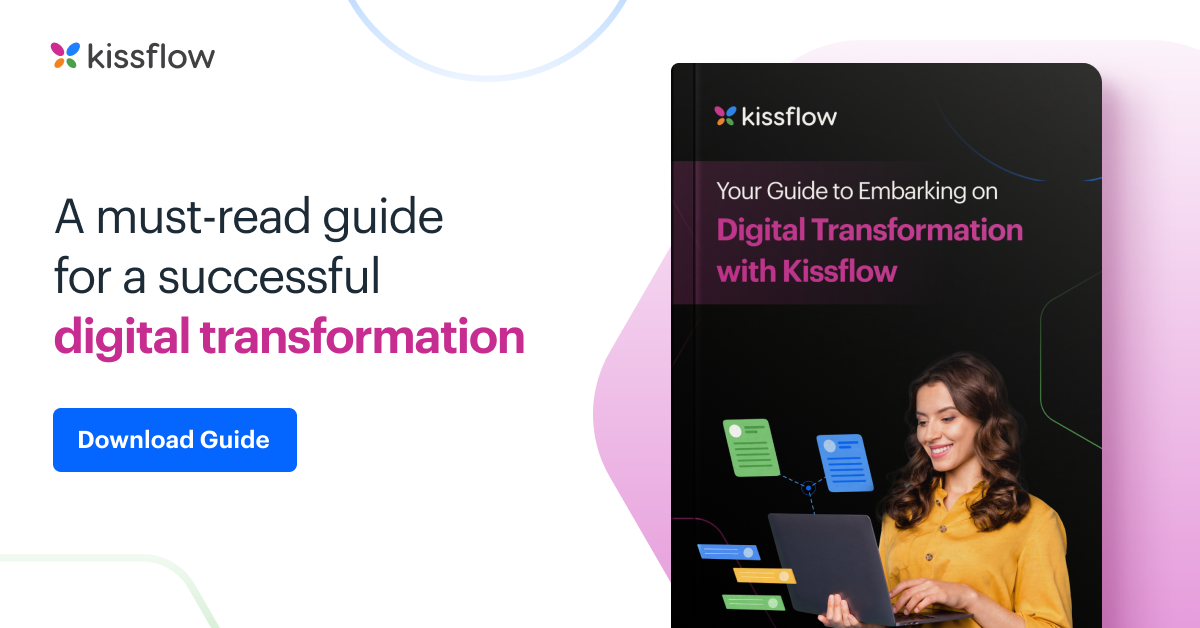 Guide to embarking on DT with Kissflow - Ebook