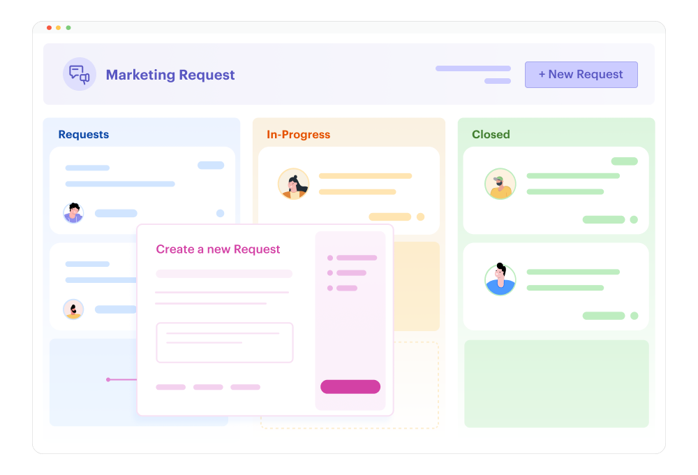 marketing request template