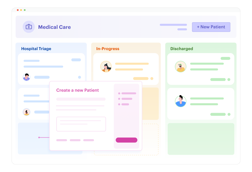 medical care management template