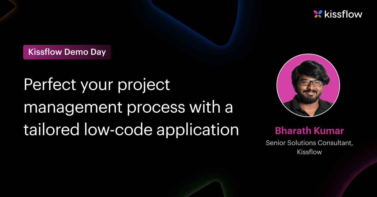 Perfect your project management process with a tailored low-code application 
