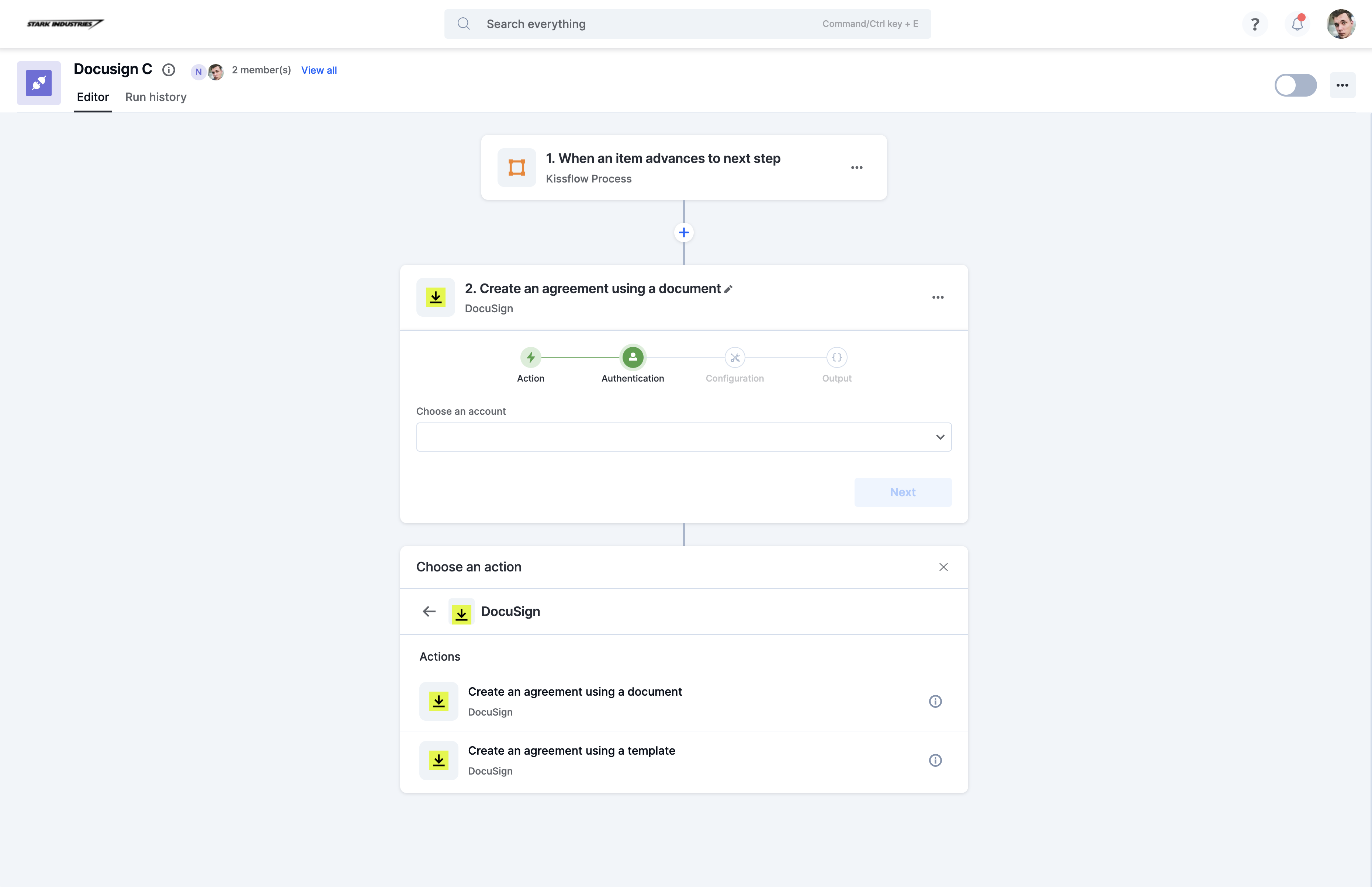 New DocuSign Connector 