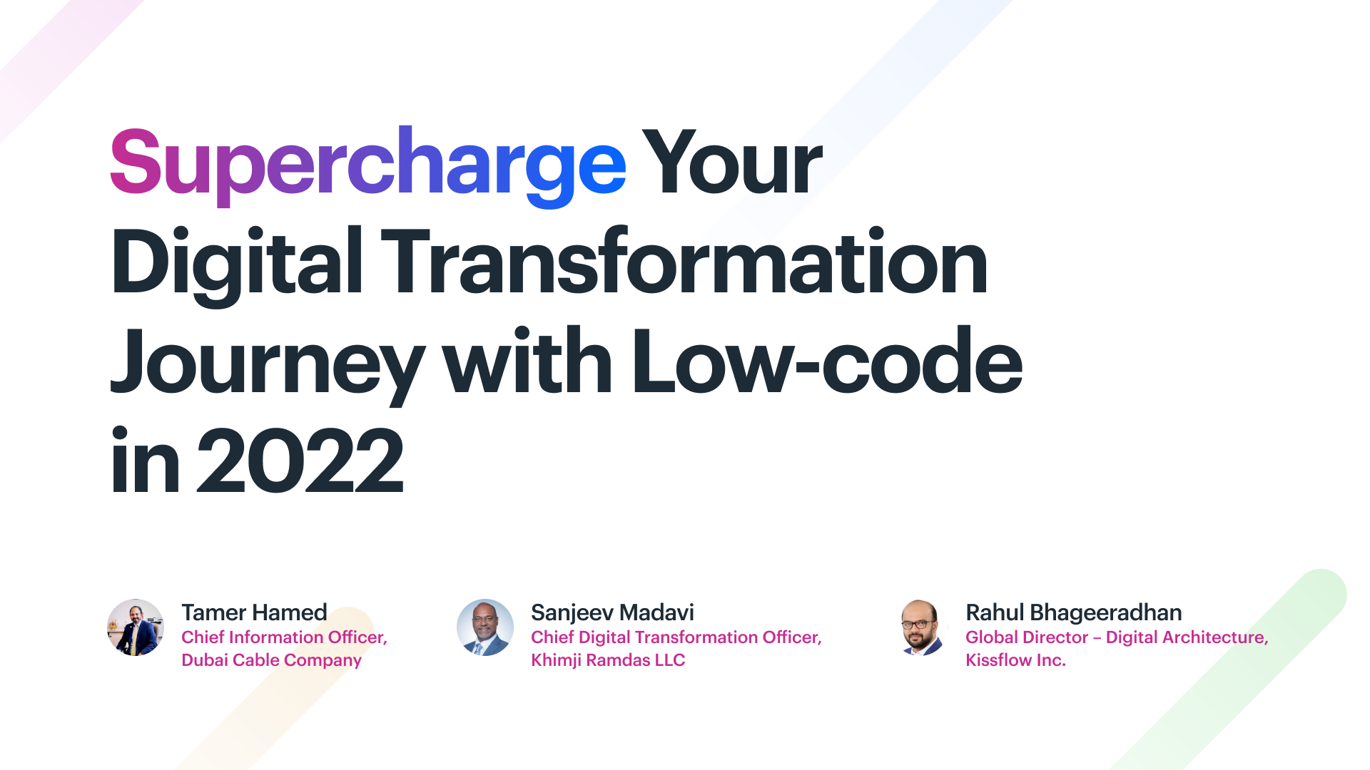 Supercharge Your Digital Transformation Journey with Low-code in 2022