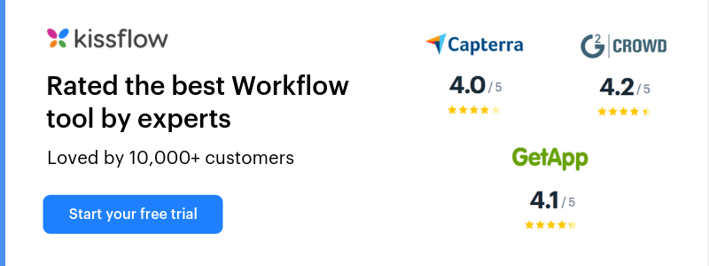 Kissflow Workflow Tool Rating by Experts