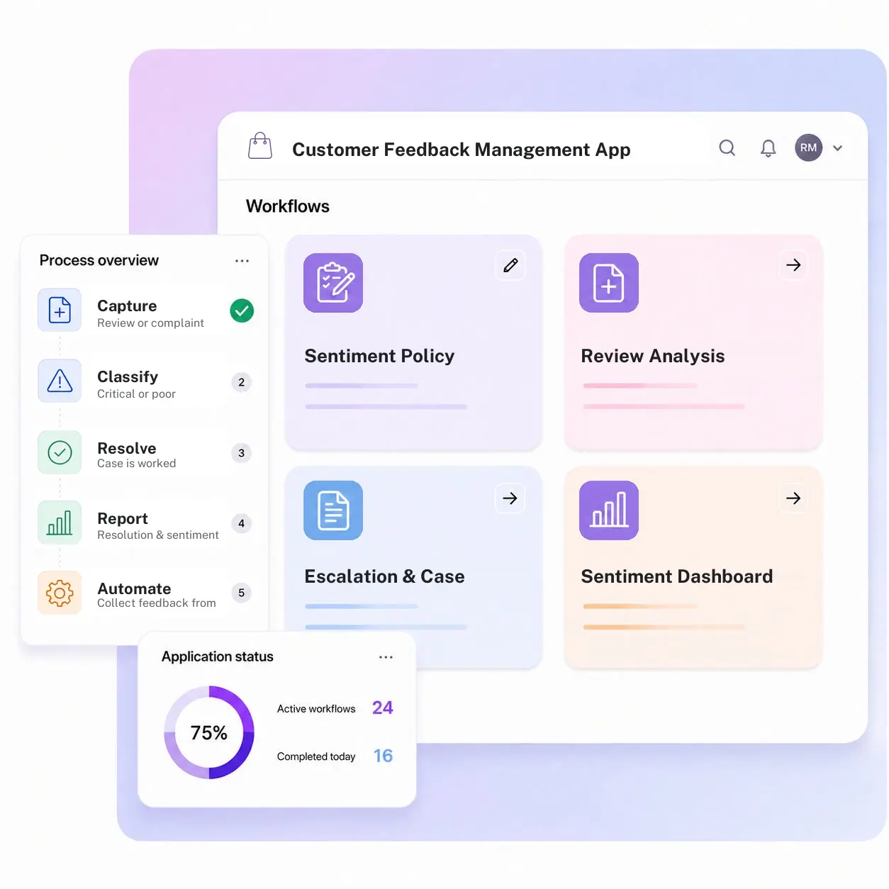 Customer Feedback Management App