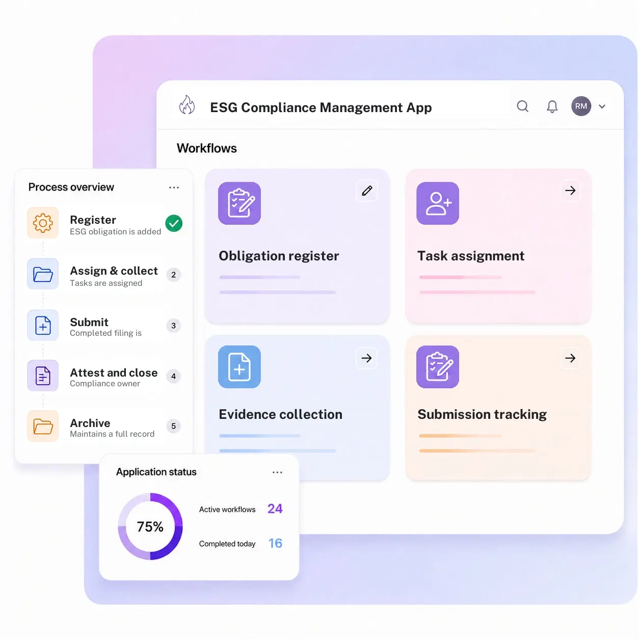 ESG Compliance Management App