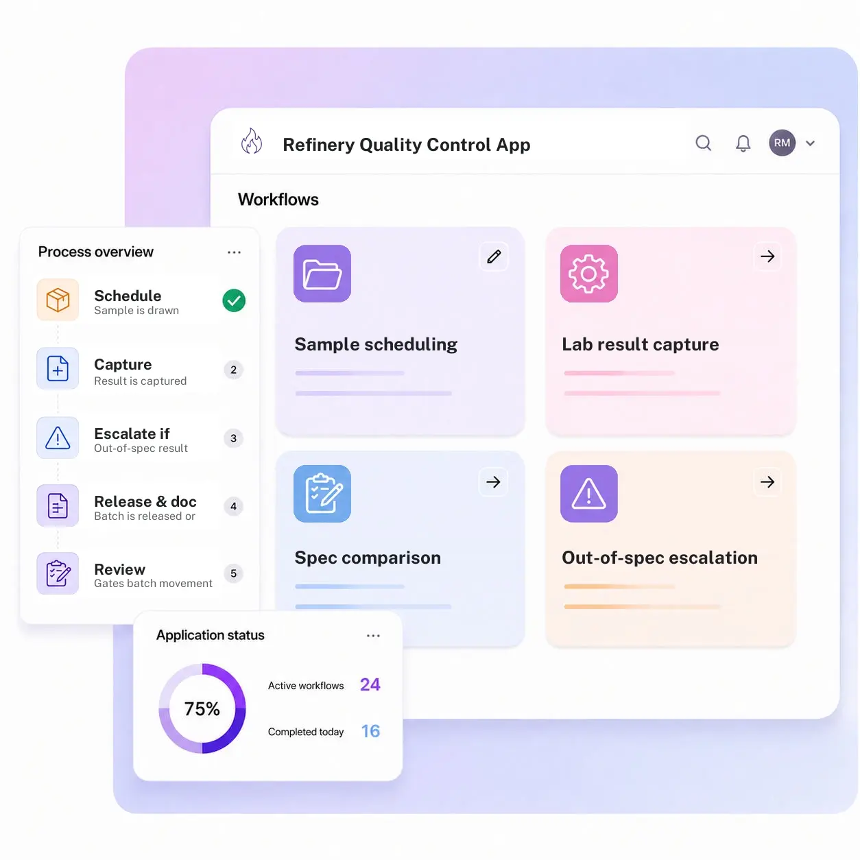 Refinery Quality Control App