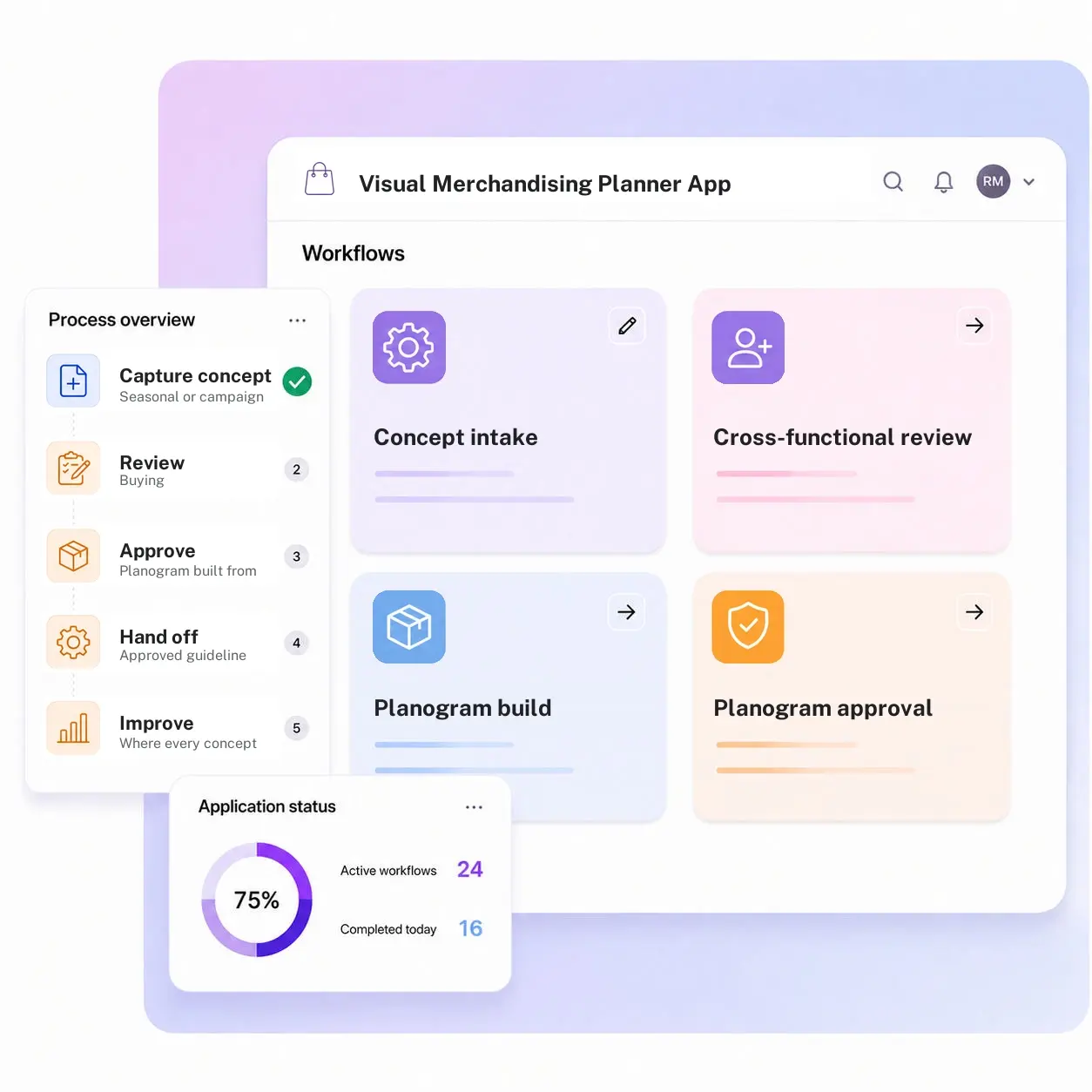 Visual Merchandising Planner App