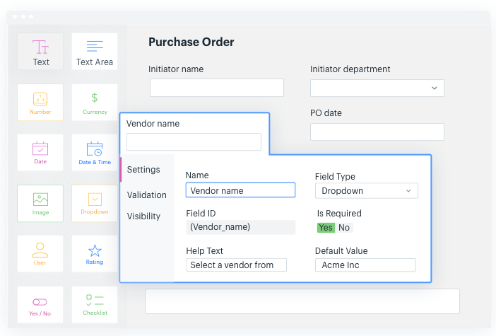 How To Create A Purchase Order System In Excel