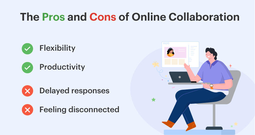 Pros and Cons of Online Collaboration